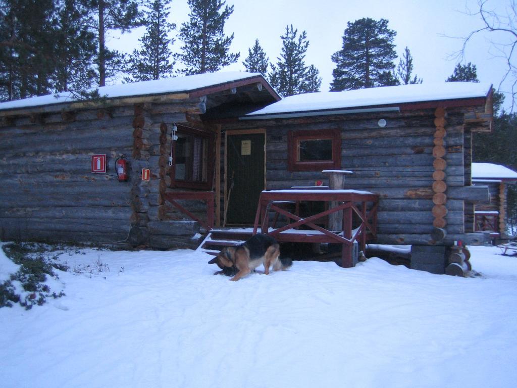 Ahkun Tupa Vila Lemmenjoki Exterior foto